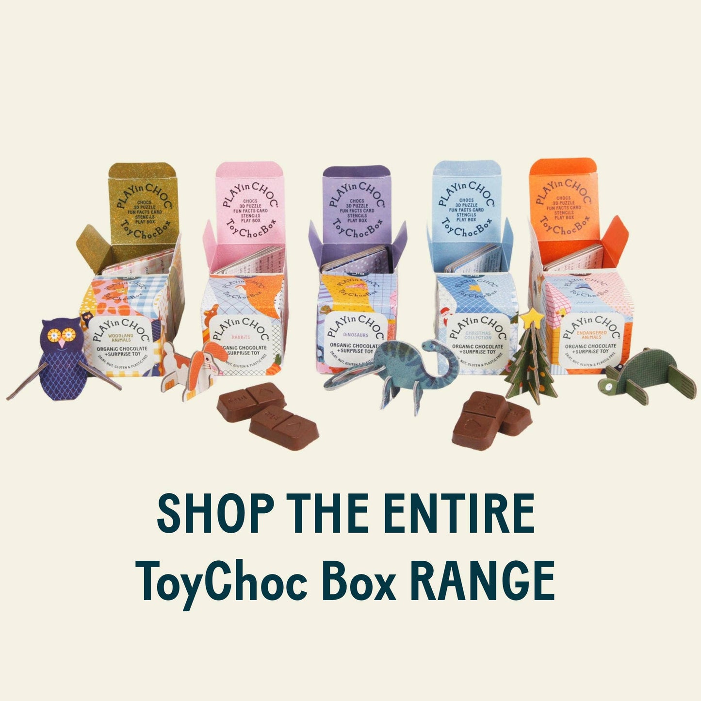 ToyChoc Box® (x18) EASTER RABBiT COLLECTiON