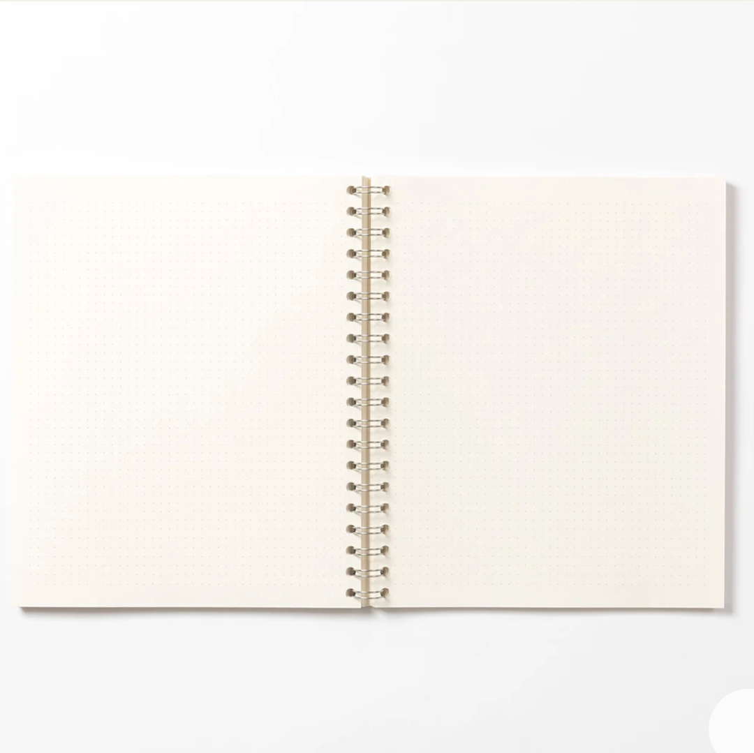 Bock Recycled, Plastic-Free, Sustainable Notebook, Dotted Paper