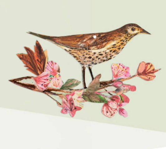 Spring Blossom birch plywood decoration  