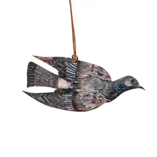 Flying dove birch plywood decoration