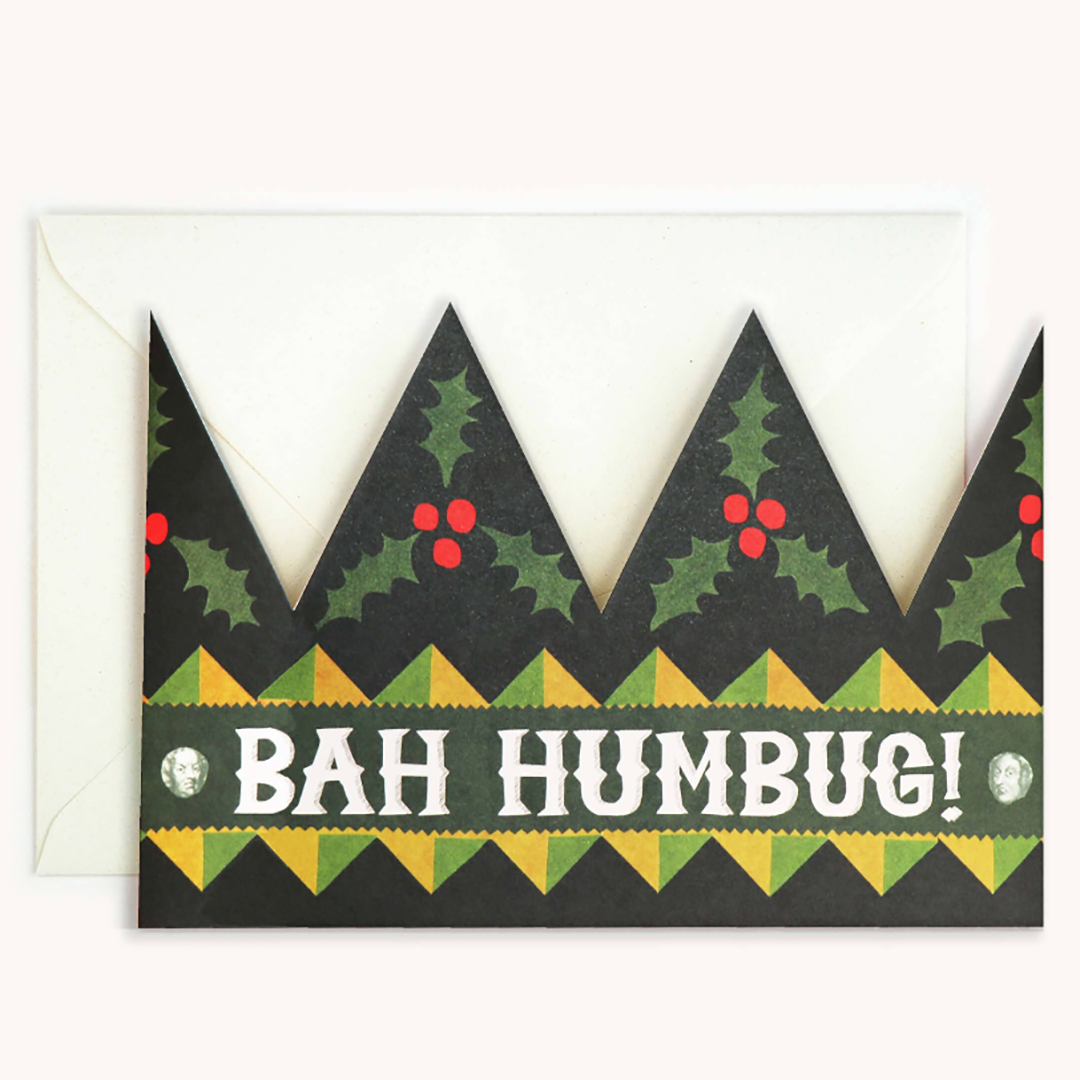 Bah Humbug Party Hat Card