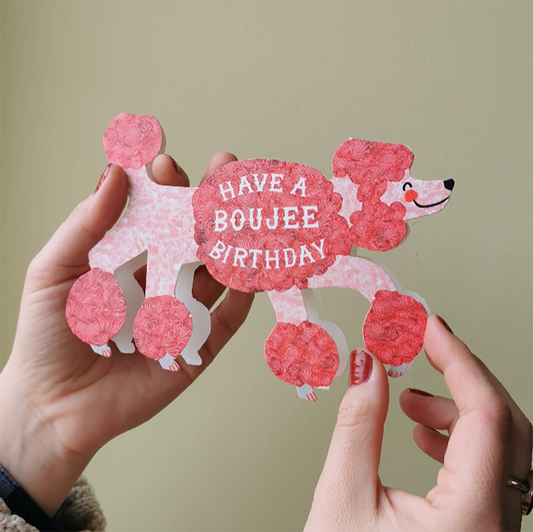 Boujee Birthday Poodle