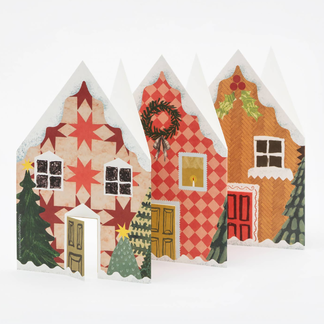 Christmas Houses Concertina