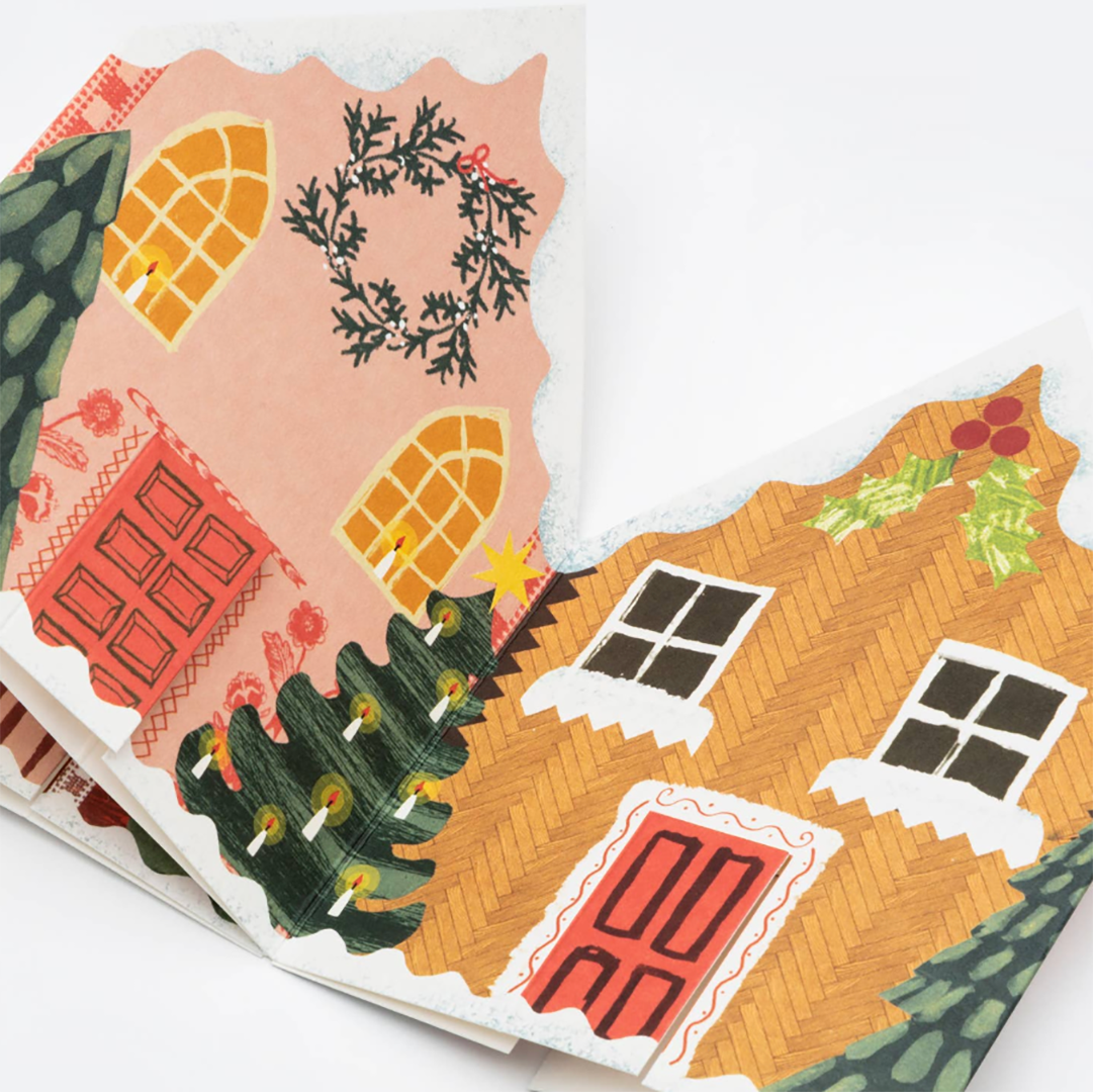 Christmas Houses Concertina