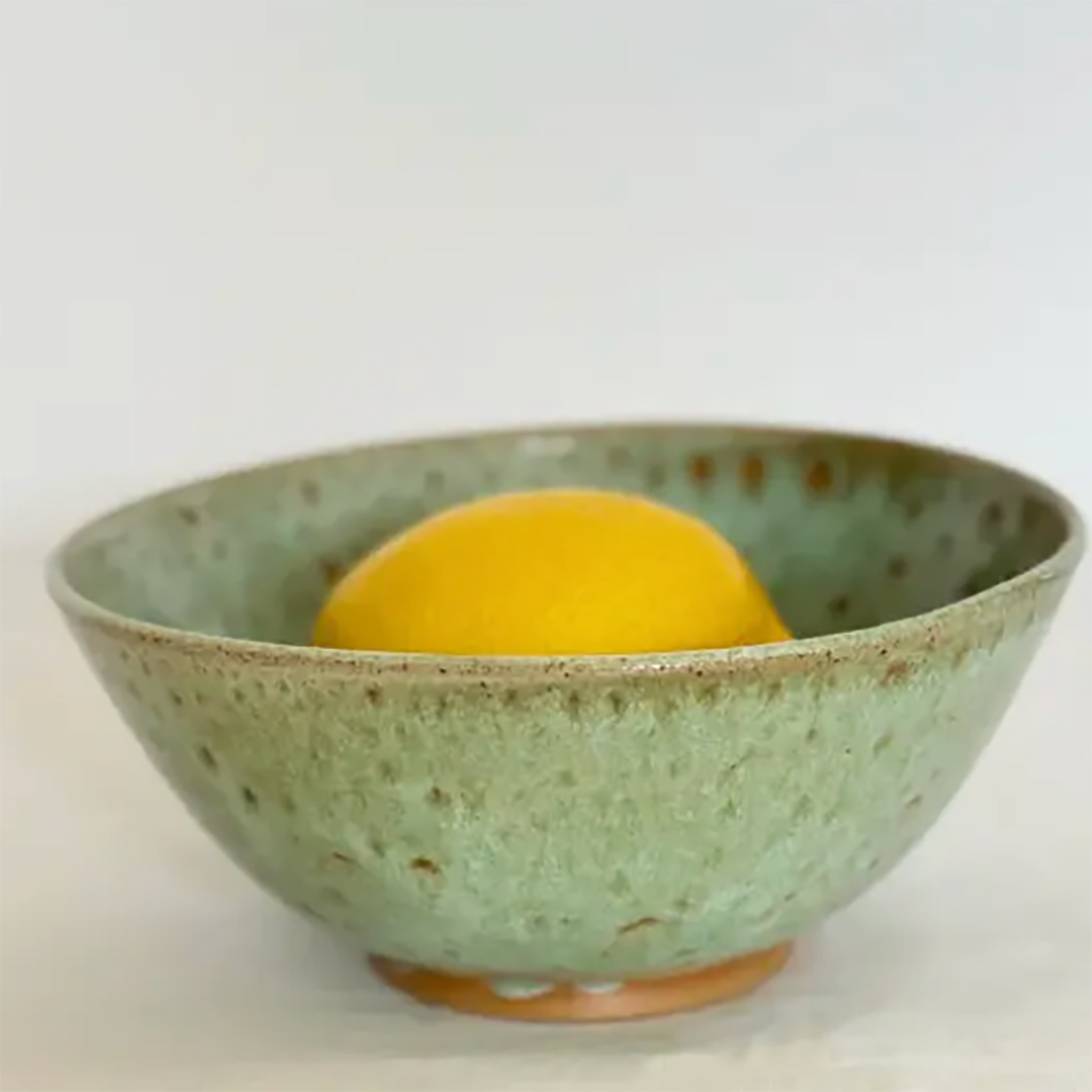 Hand-Thrown Ceramic Cereal/Soup/Snack Bowl – Sustainable Handmade Tableware