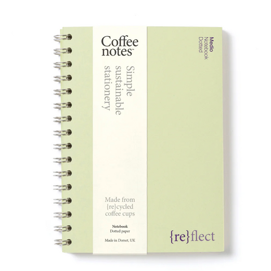 Kiwi Plastic-Free, Wirebound, Recycled Notebook