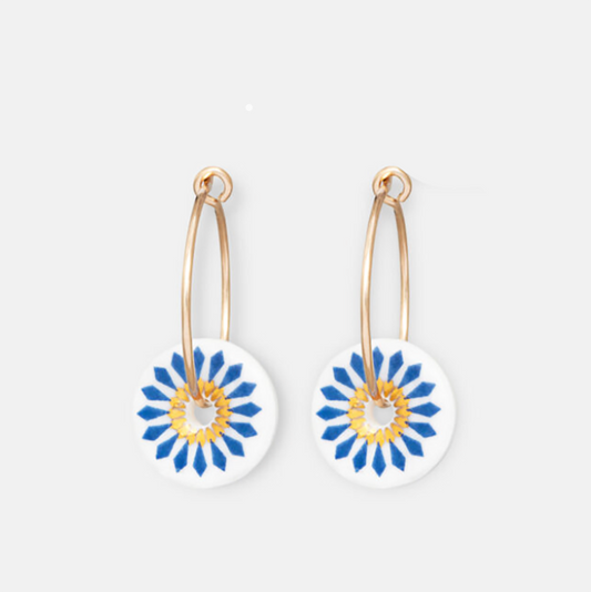 Blue Riley Earrings