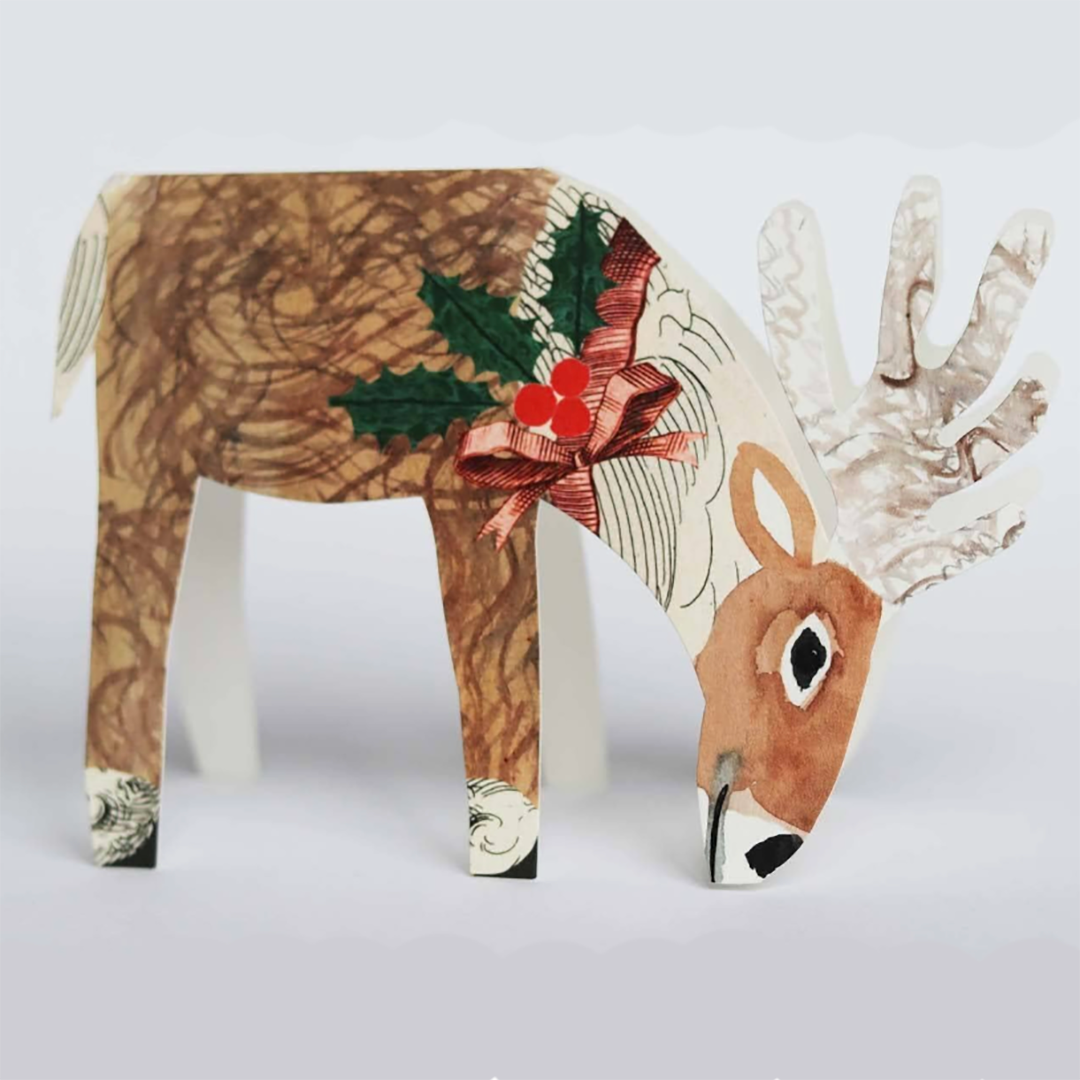Reindeer card