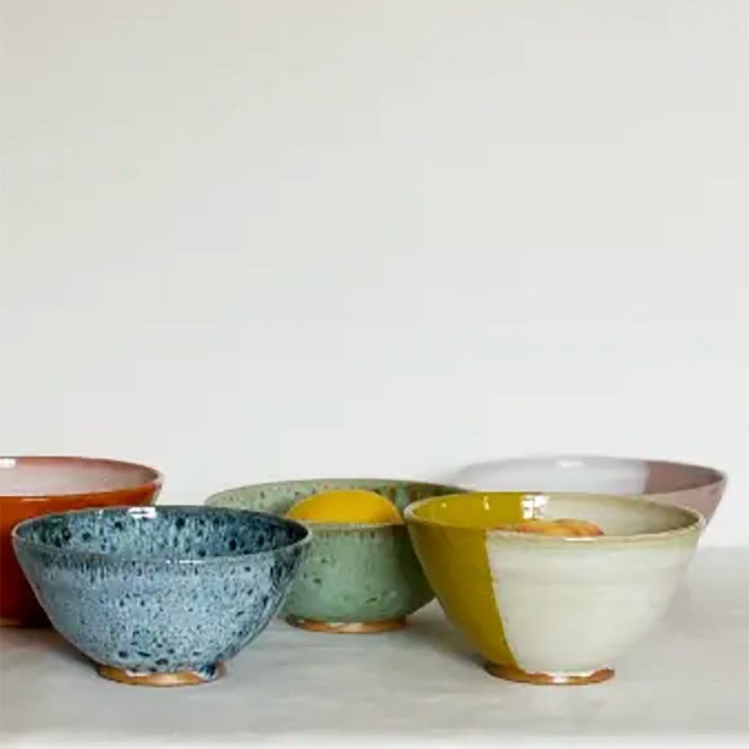 Hand-Thrown Ceramic Cereal/Soup/Snack Bowl – Sustainable Handmade Tableware