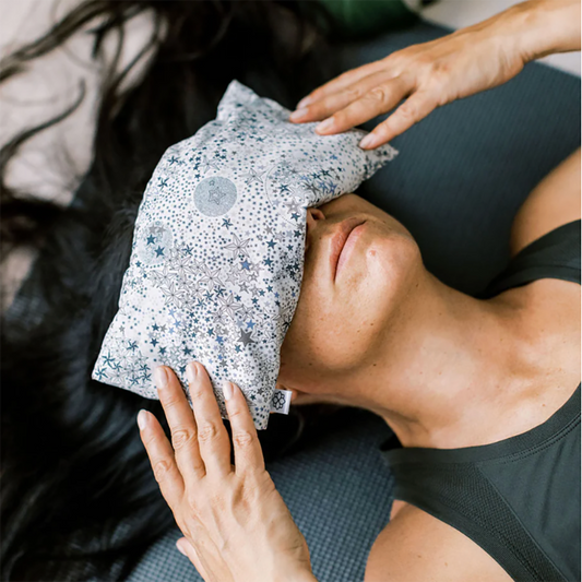 Aromatherapy Liberty Print Stars Eye Pillow for Yoga and Relaxation