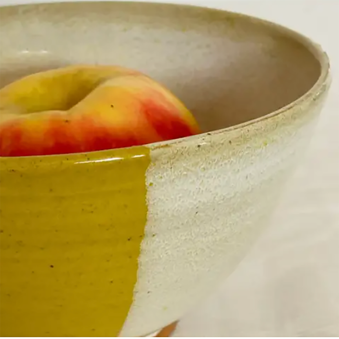 Hand-Thrown Ceramic Cereal/Soup/Snack Bowl – Sustainable Handmade Tableware