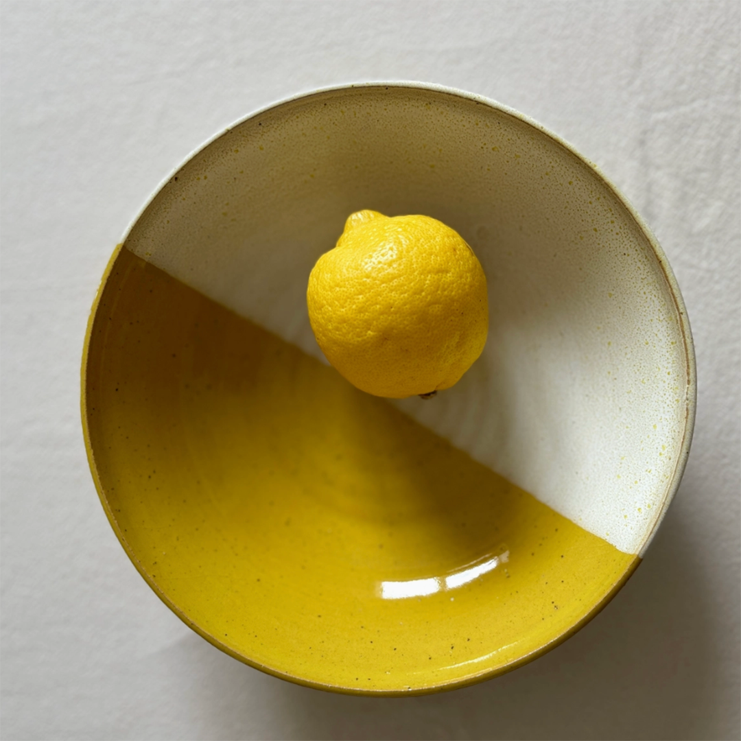 Hand-Thrown Stoneware Pasta Bowl – Sustainable Handmade Tableware from East Anglia