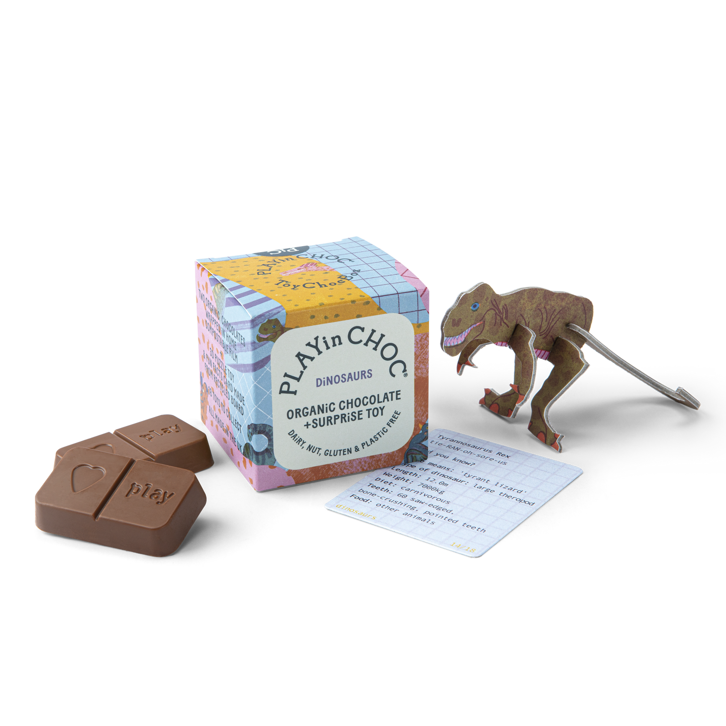 ToyChoc Box® (x18) DiNOSAURS